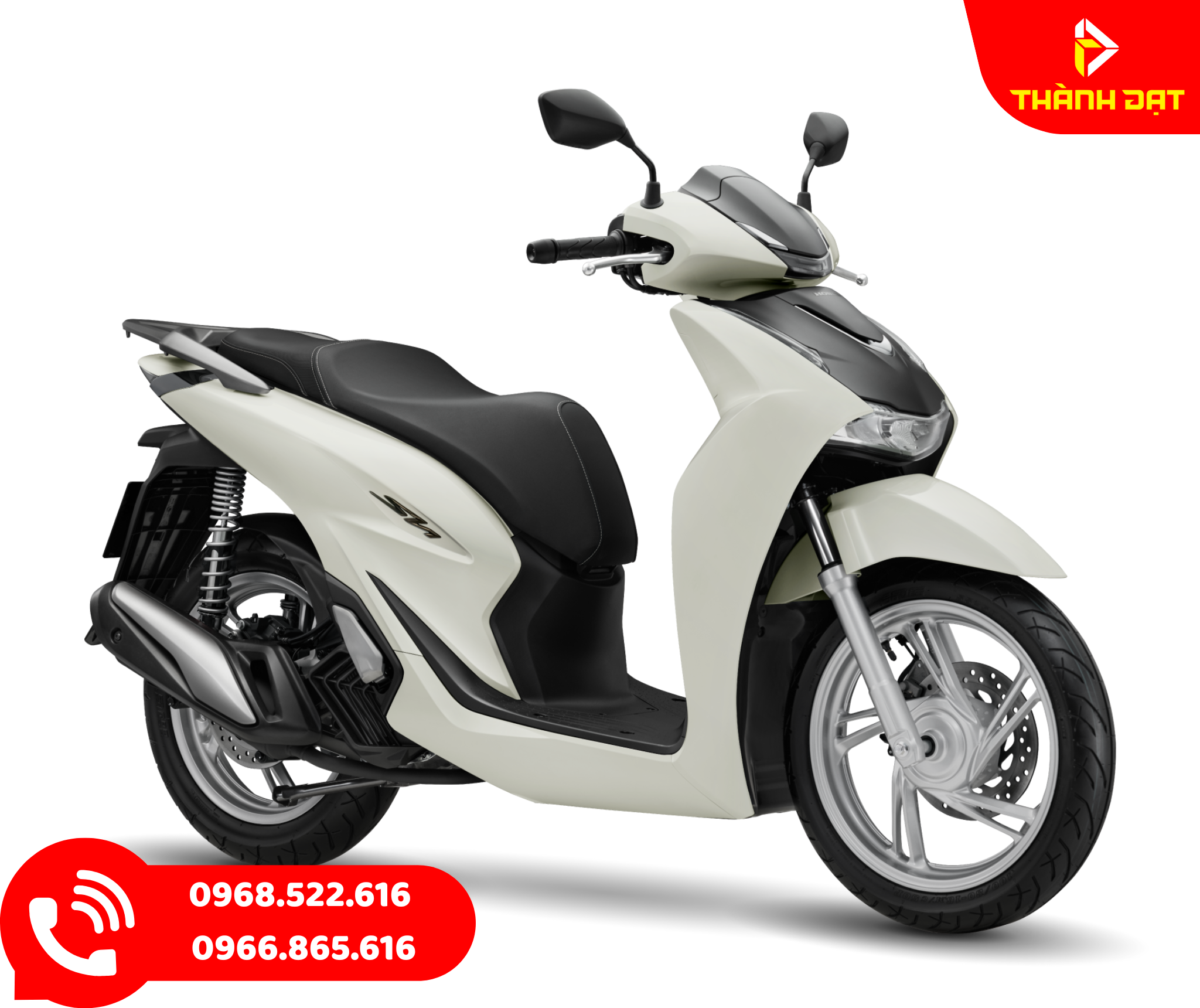 TVS Dazz 110 trắng hồng